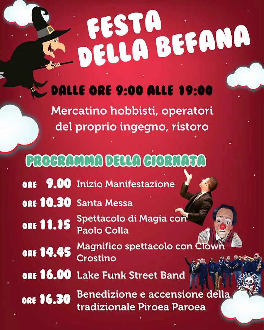 Festa della Befana a Zelarino