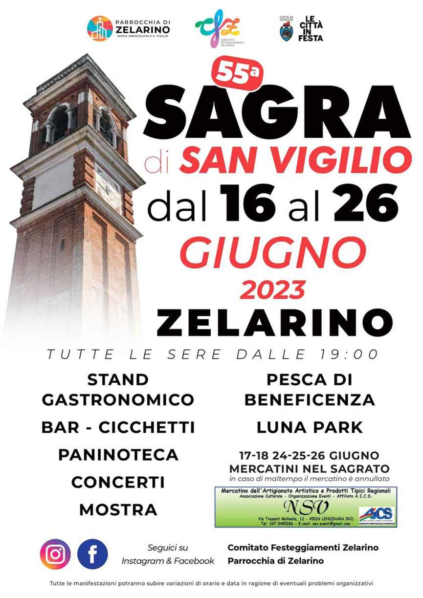 Sagra di San Vigilio Zelarino Mestre 